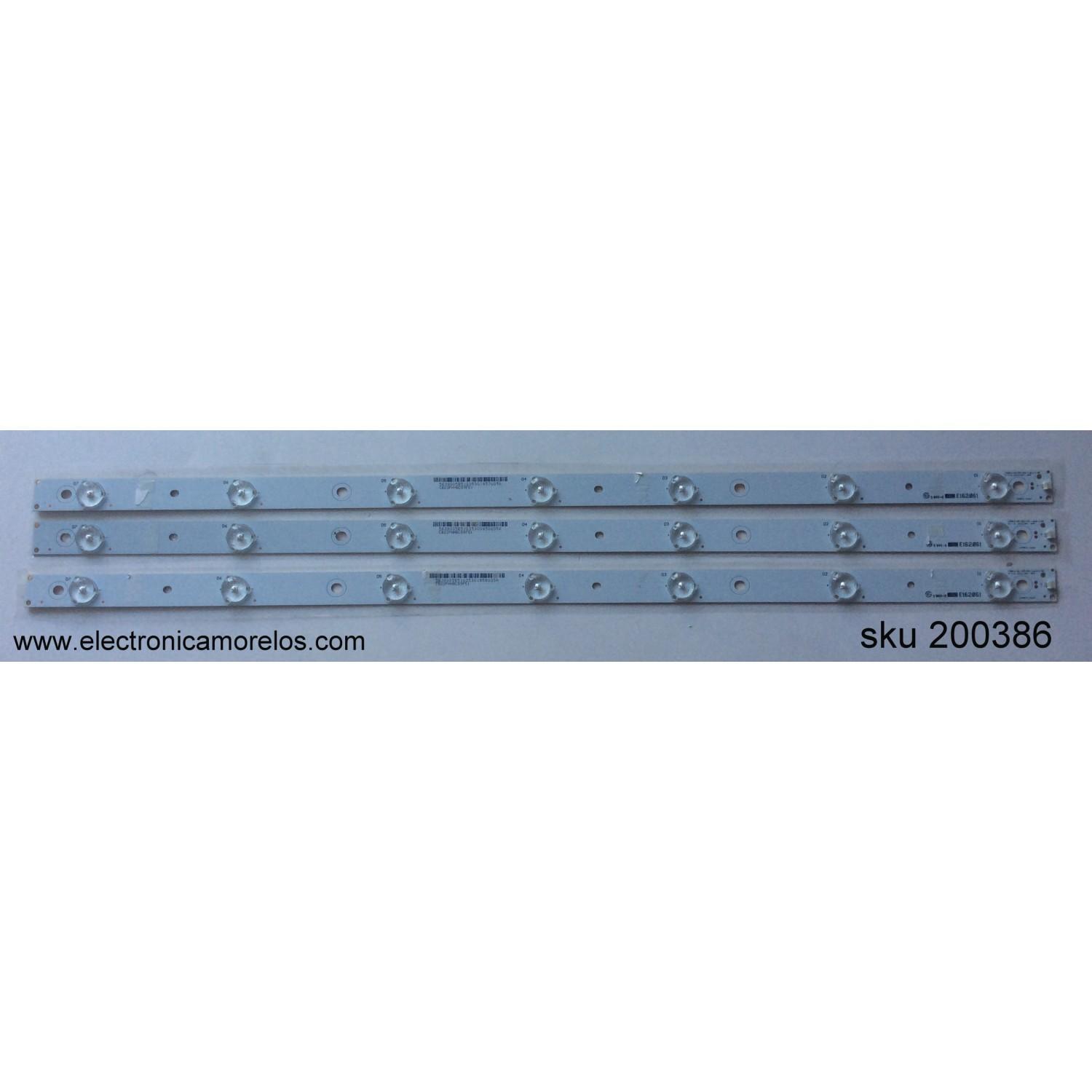 KIT DE LED PARA TV / WISTRON / 130813-Jason  / 130816-WS-320-021-LAKERS-A5 / MODELO E320I-B2